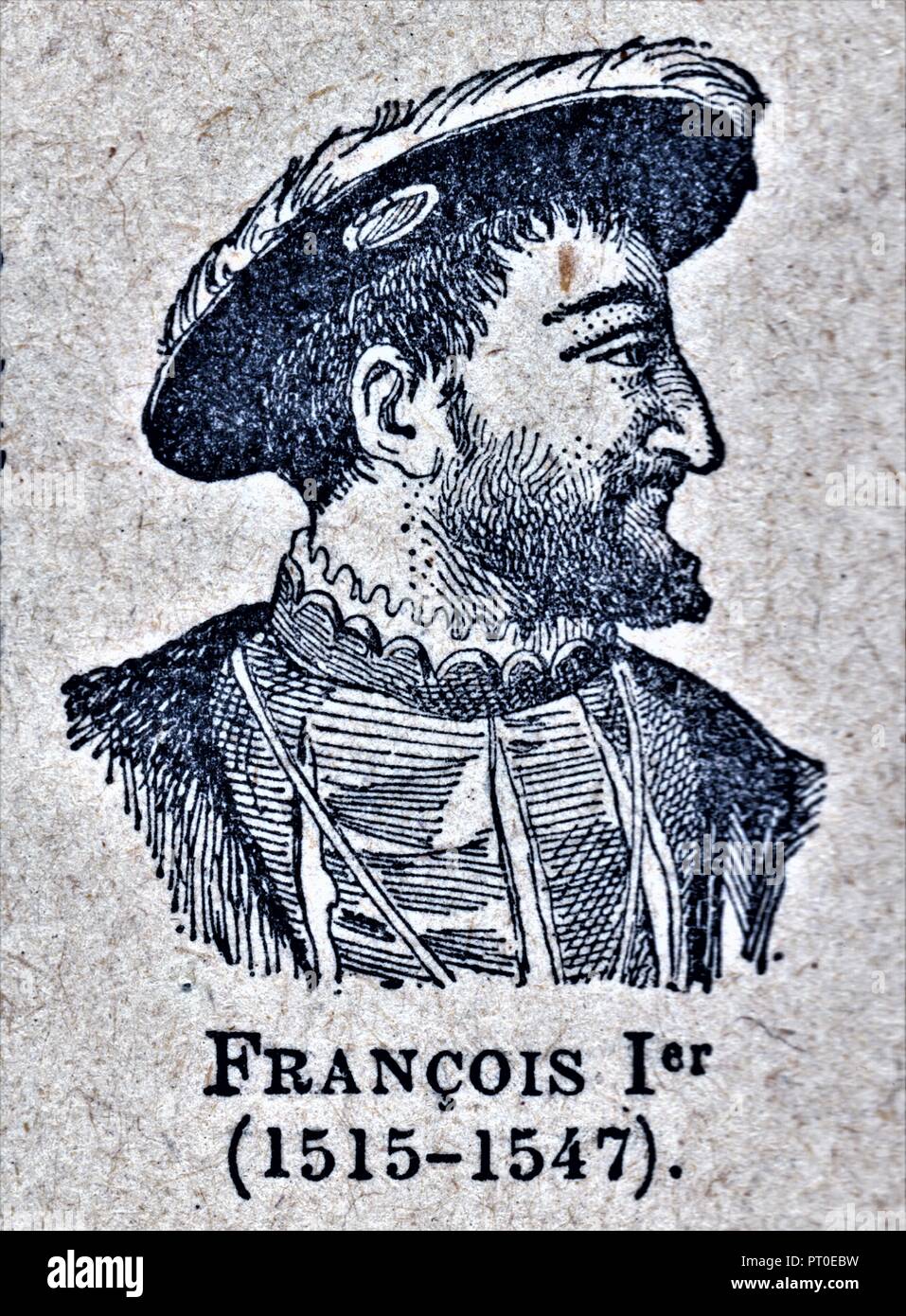 Francois Ier. ROI de France Stockfoto