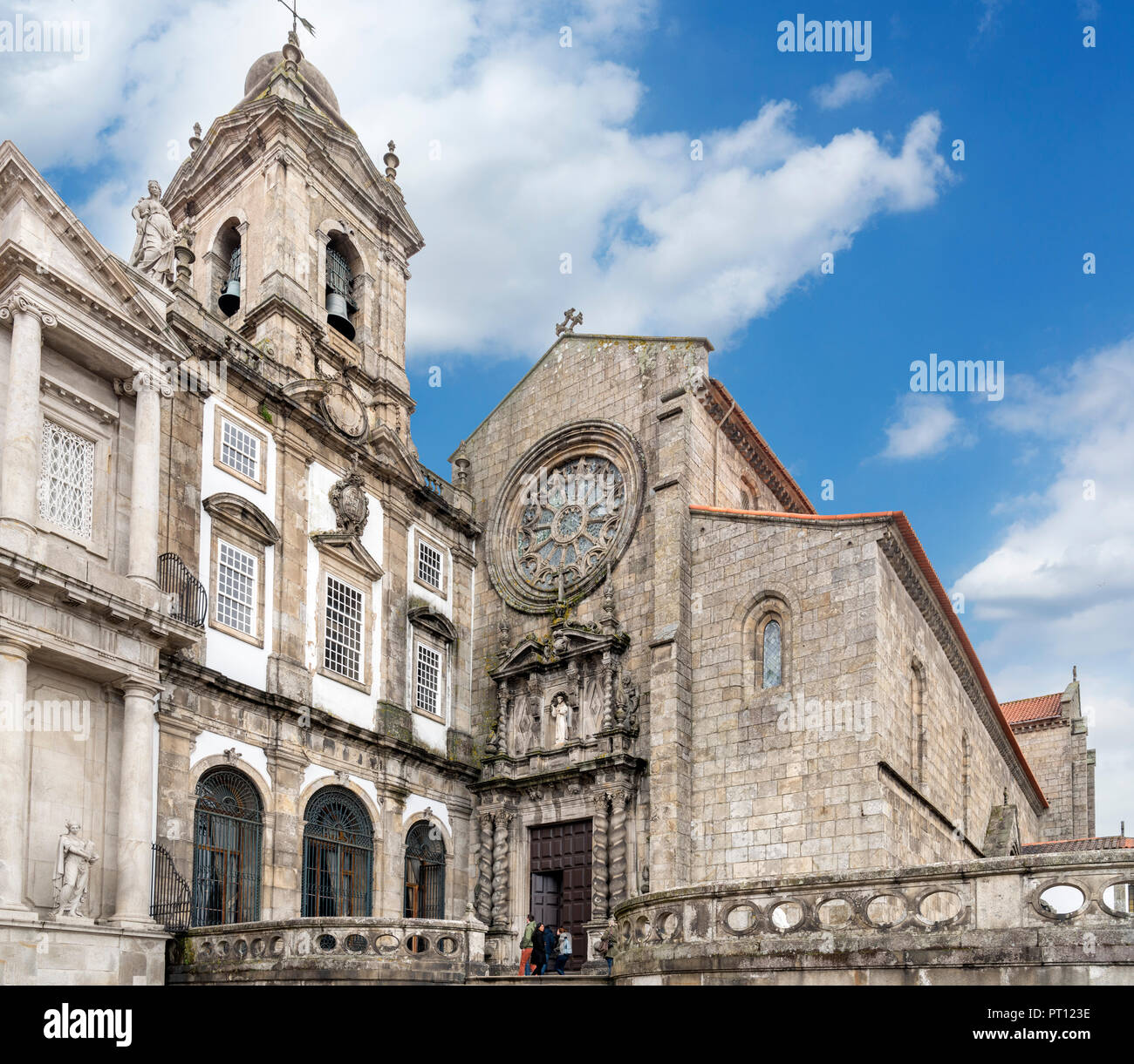 Die Kirche des Hl. Franziskus (Igreja de Sao Francisco), Porto, Portugal Stockfoto