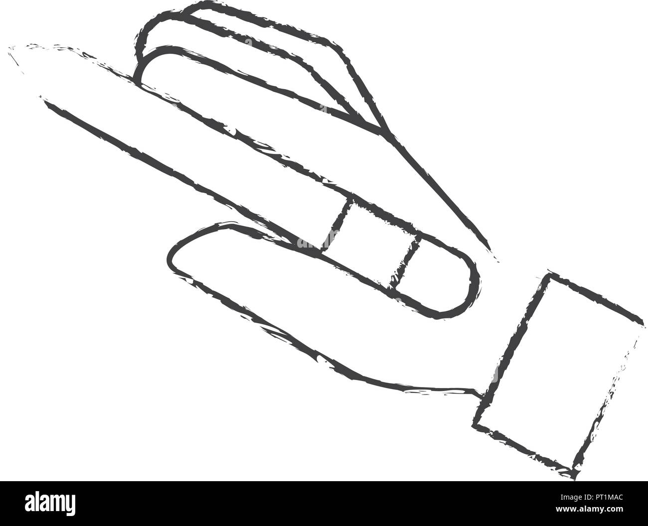 Grafik Designer Hand Stiftwerkzeug Stock Vektor