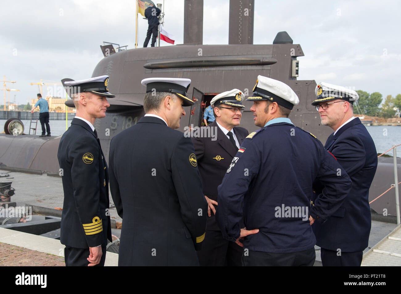 Gdynia, Polen. 05 Okt, 2018. Deutsch Art 212A UBoot U31 (S181) der