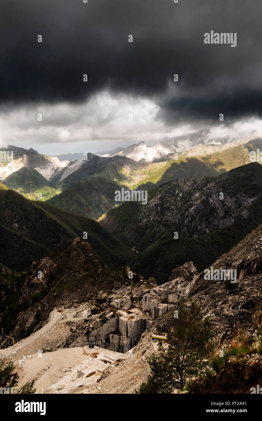 Passo del vestito, Massa, Massa Carrara, Toskana, Italien Stockfoto