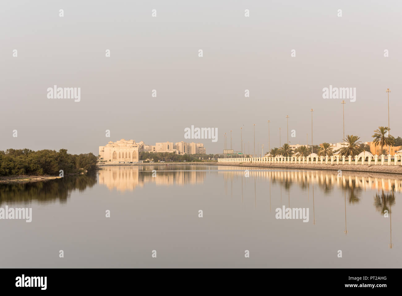 27. August 2018: Anantara östlichen Mangroven Hotel & Spa, Abu Dhabi, VAE Stockfoto