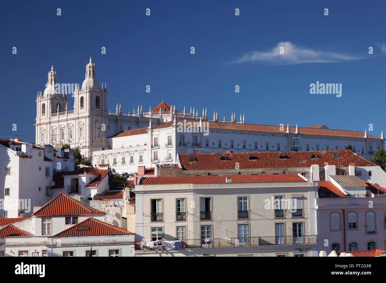 Sao Vicente de Fora Kloster, Alfama, Lissabon, Portugal Stockfoto