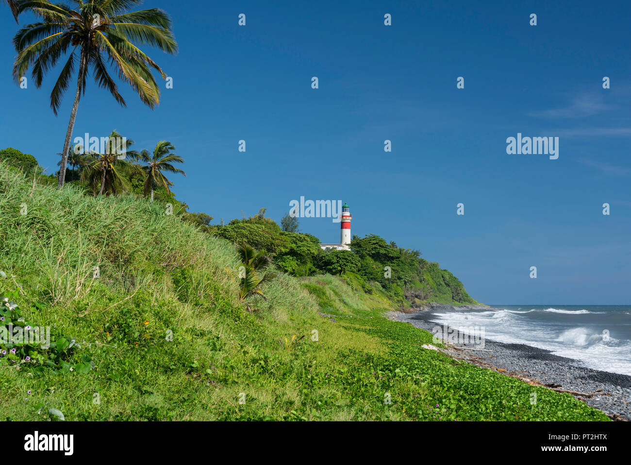 Phare de Bel Air, Leuchtturm, Reunion, Frankreich Stockfoto