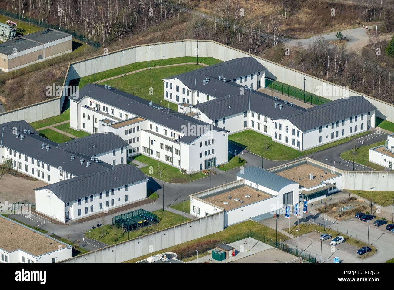 Forensik Herne, Herne, Ruhrgebiet, Nordrhein-Westfalen, Deutschland, Stockfoto