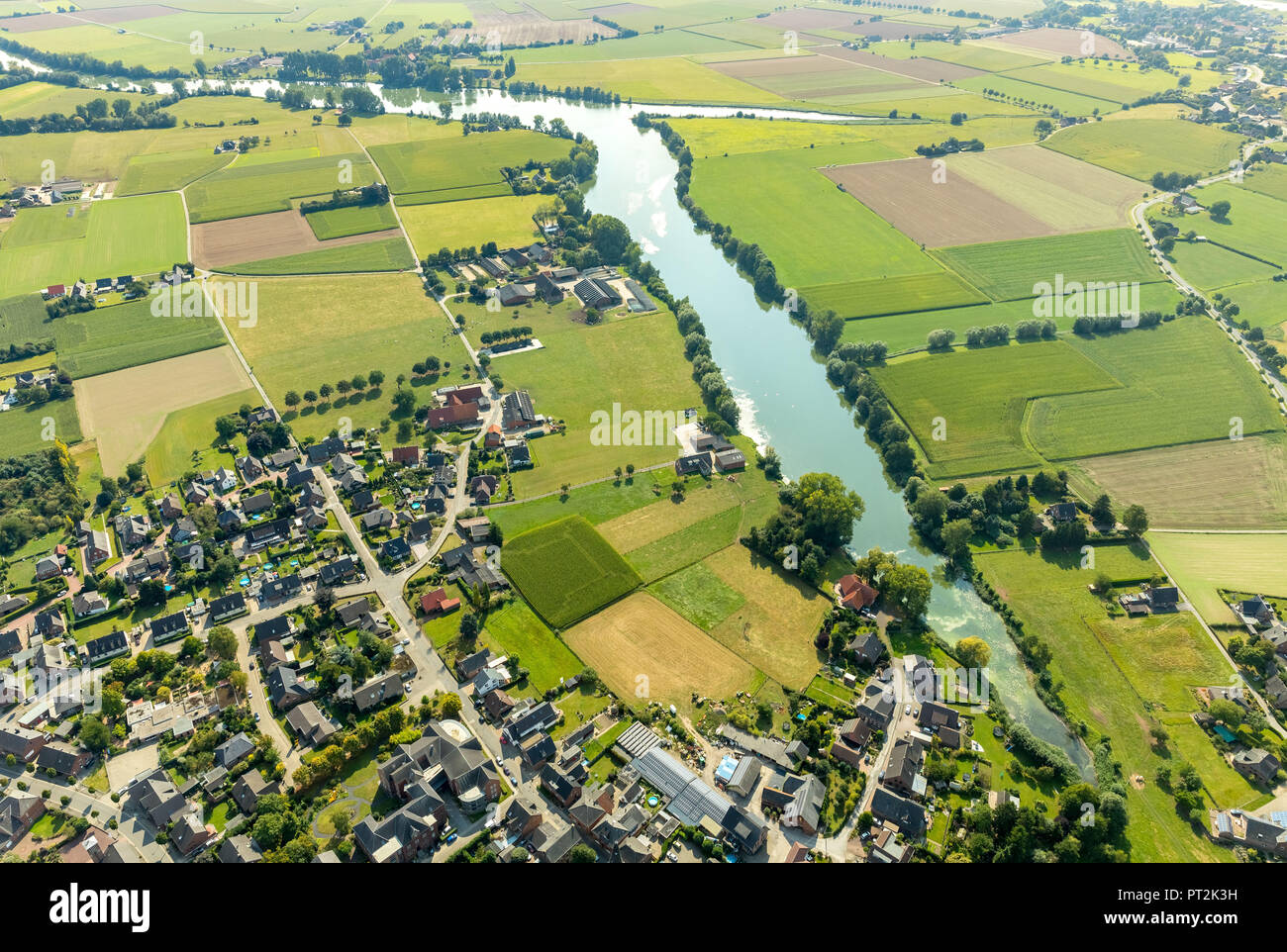 Landwehr, Millingen, Millinger Meer, Rees, Niederrhein, Rhein