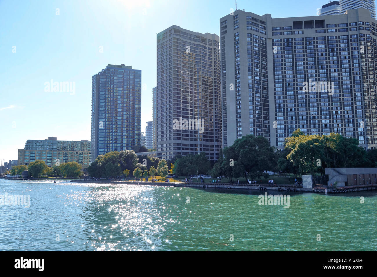 Toronto, Ontario, Kanada - 20. März 2018: Toronto Eigentumswohnung in ein trendiges Viertel Lakeshore vor Stockfoto