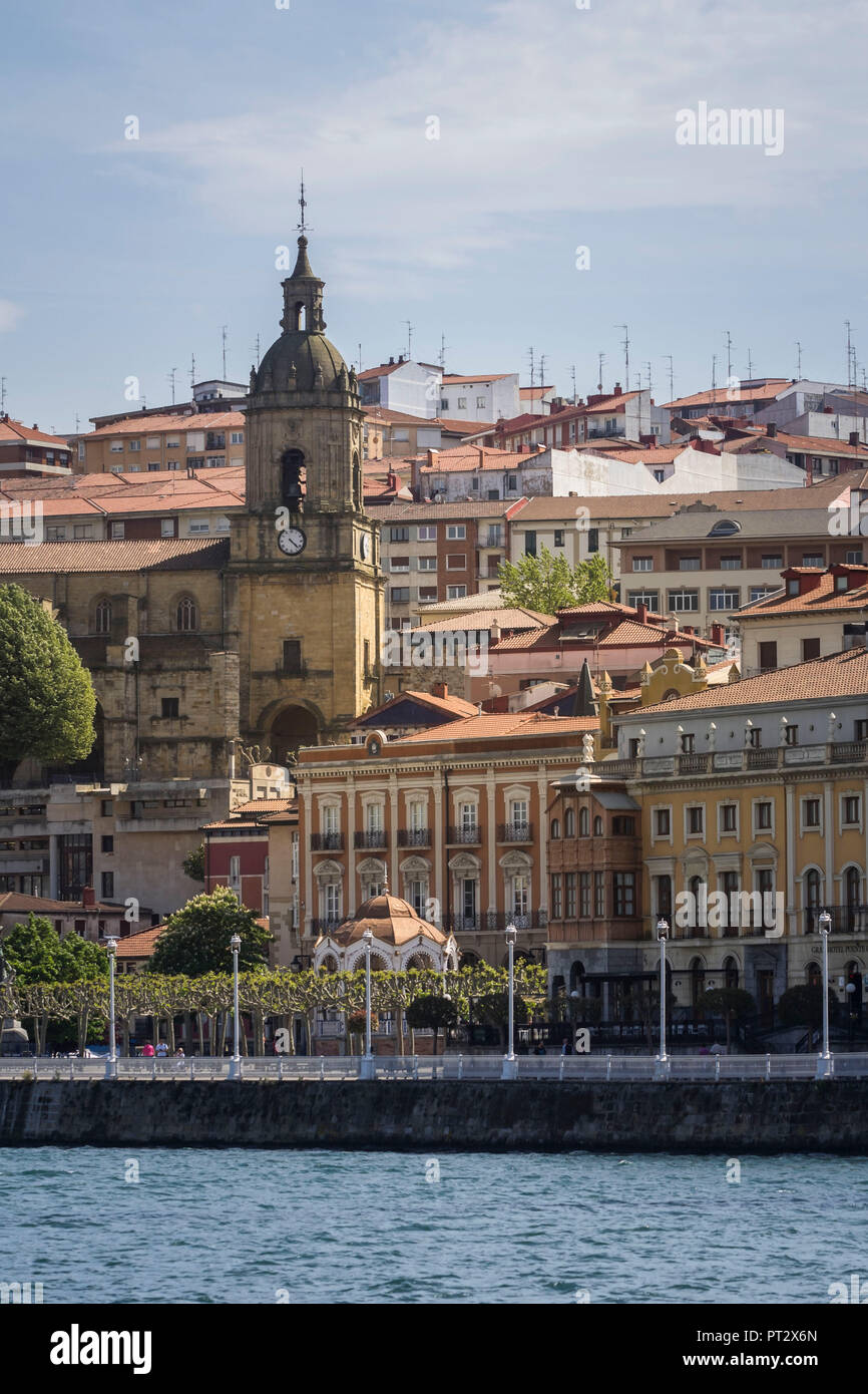 Die Kirche in Barakaldo, in der Nähe von Bilbao, Baskenland, Spanien, Europa, Stockfoto