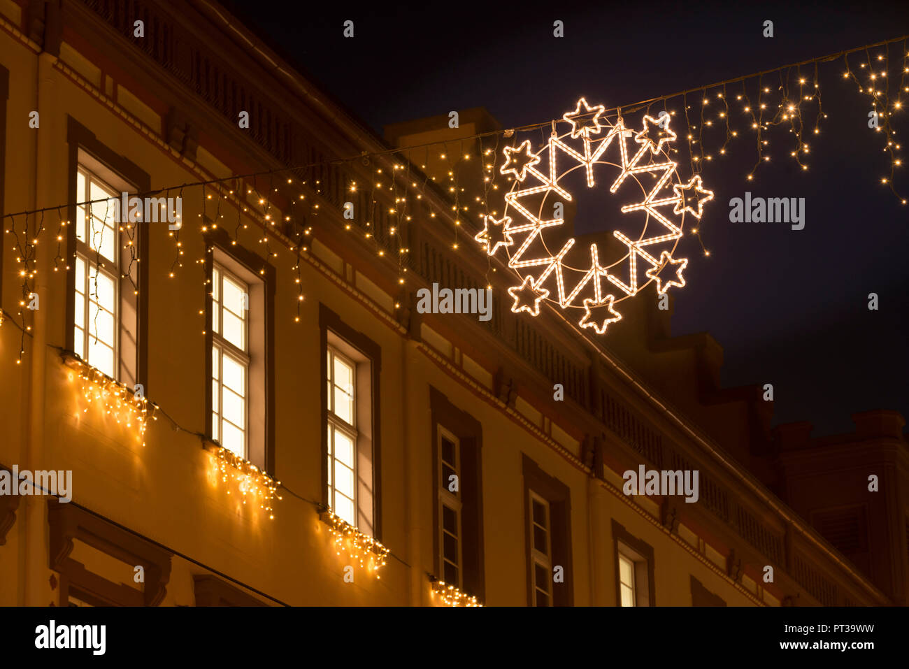 Deutschland, Baden-Württemberg, Karlsruhe, Weihnachten in Durlach Stockfoto