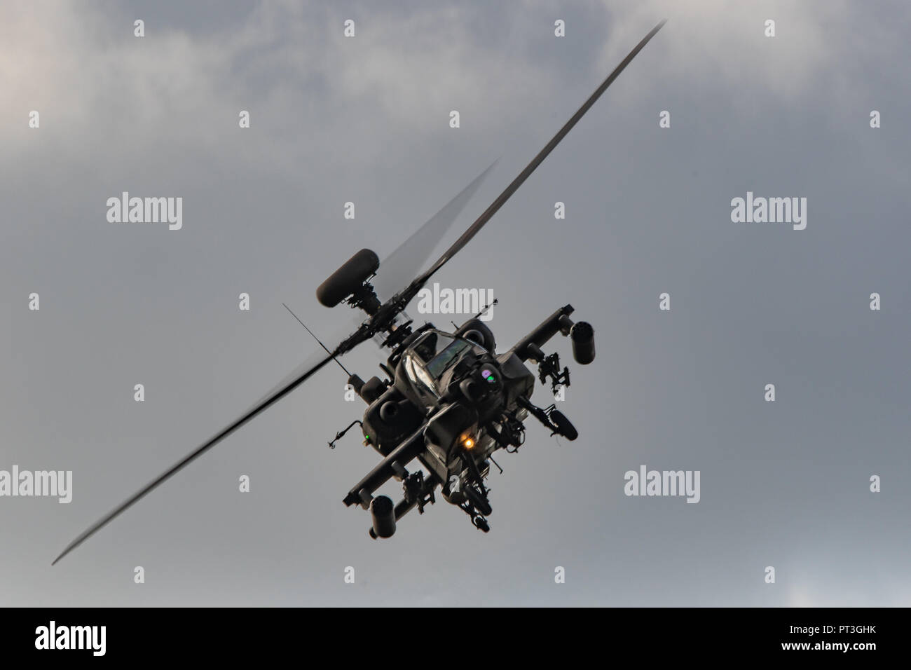 Army Air Coprs Longbow Apache Helikopter. Stockfoto