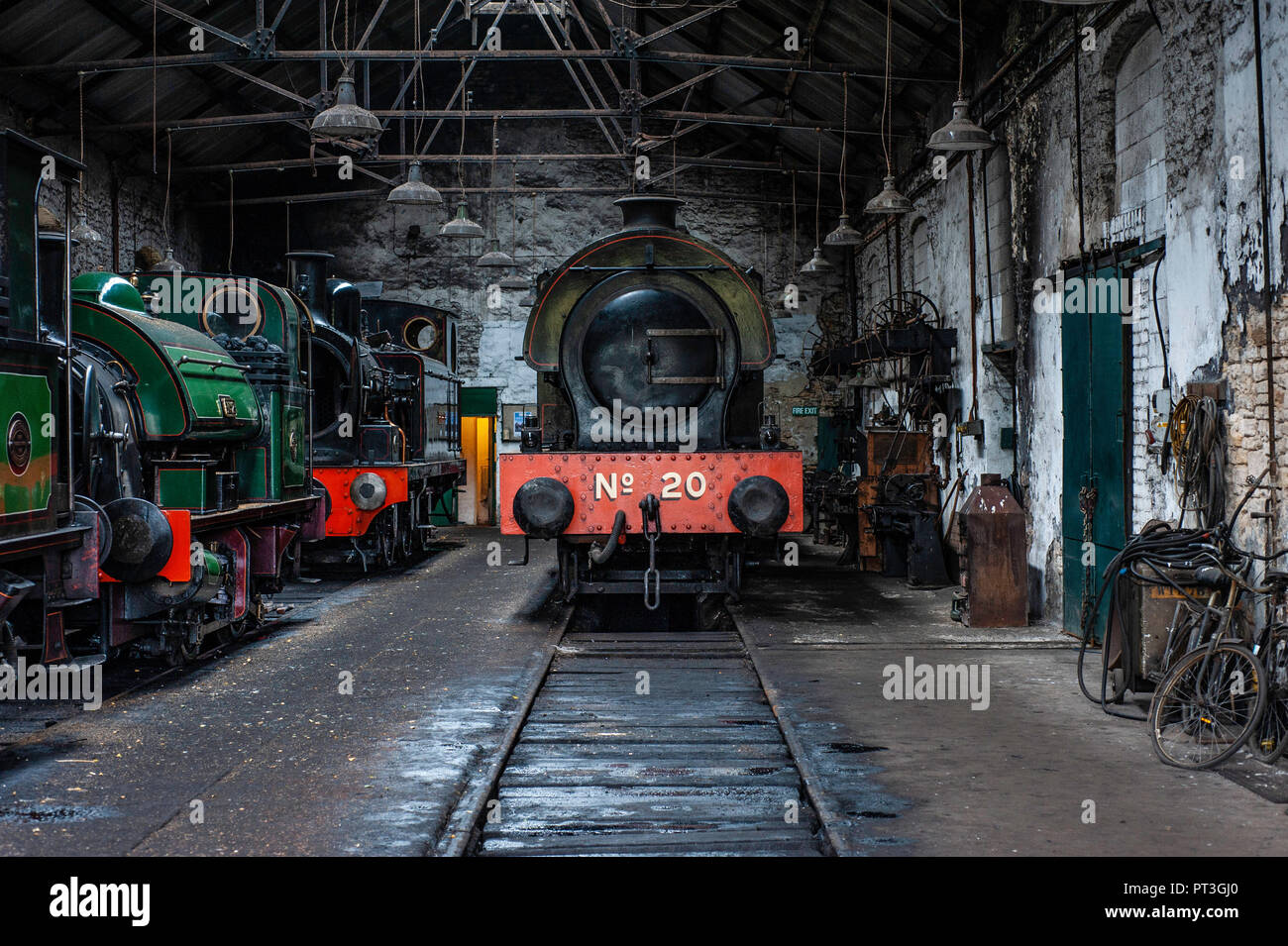 Tanfield älteste Eisenbahn der Welt Stockfoto