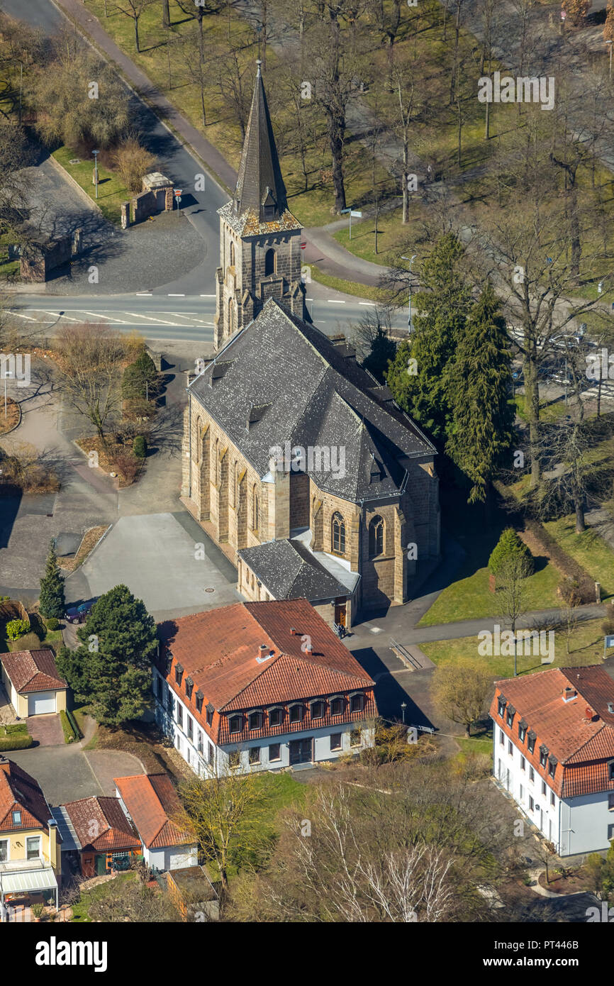 Bad Arolsen, Katholische Kirchengemeinde St. Johannes Baptist, Landkreis Waldeck-Frankenberg, Hessen, Deutschland Stockfoto
