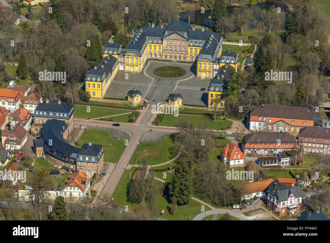 Residenz Schloss Bad Arolsen, Waldeck-Frankenberg, Hessen, Deutschland Stockfoto