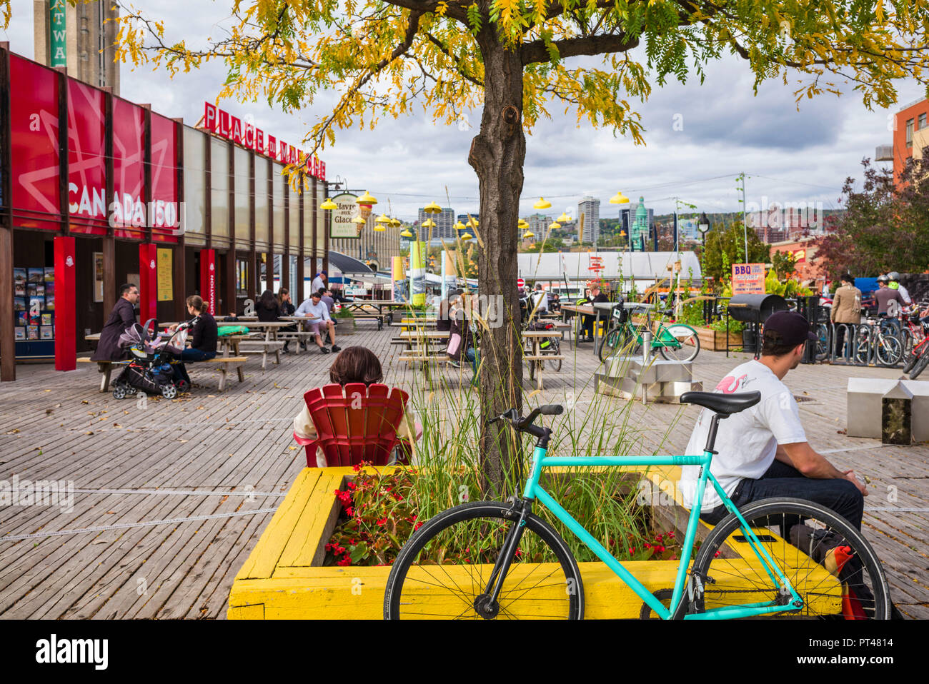 Kanada, Quebec, Montreal, Marche Atwater Market, außen Stockfoto
