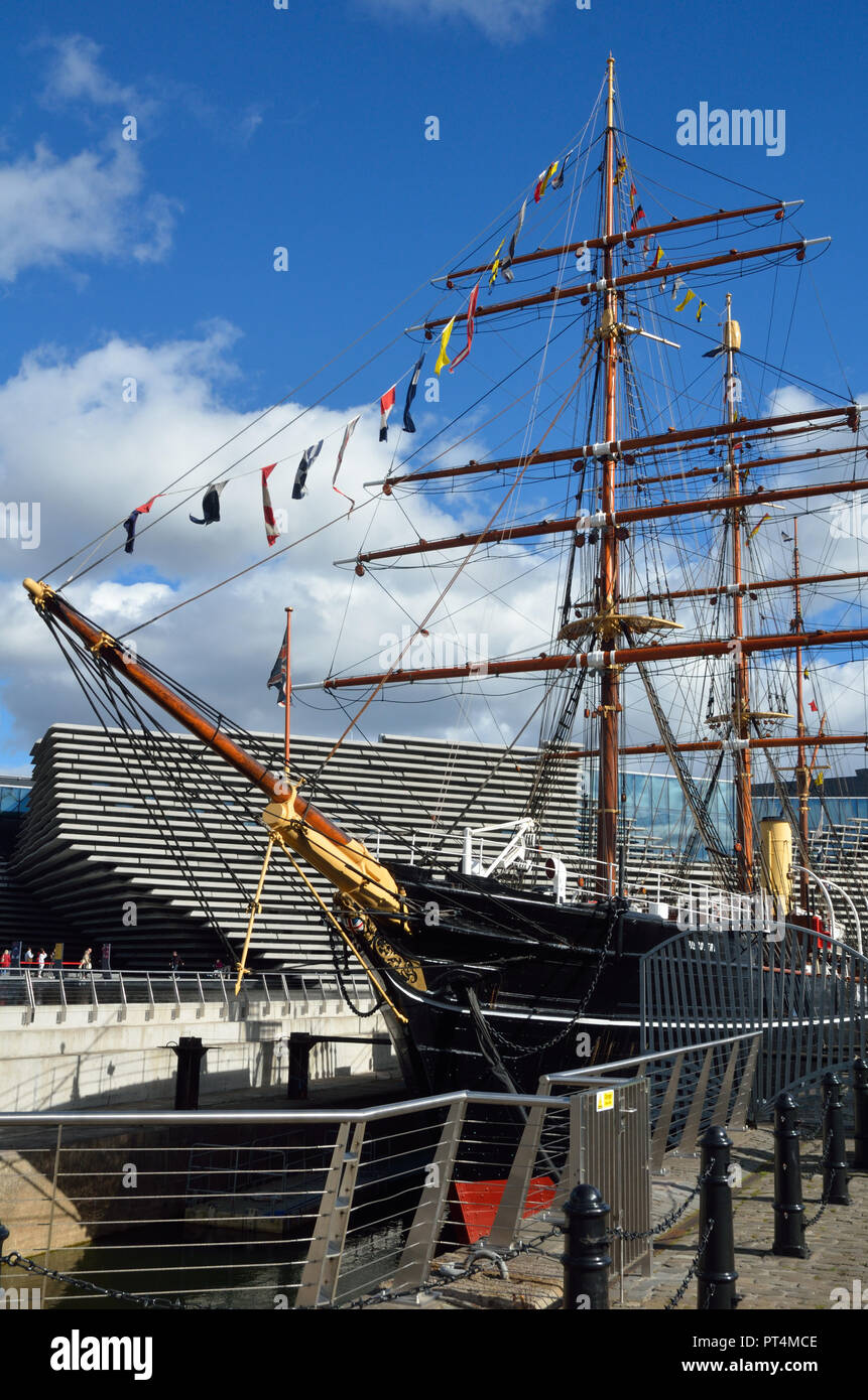 RRS Discovery, Dundee, Angus, Schottland, Großbritannien, UK, Vereinigtes Königreich, Europa. Stockfoto