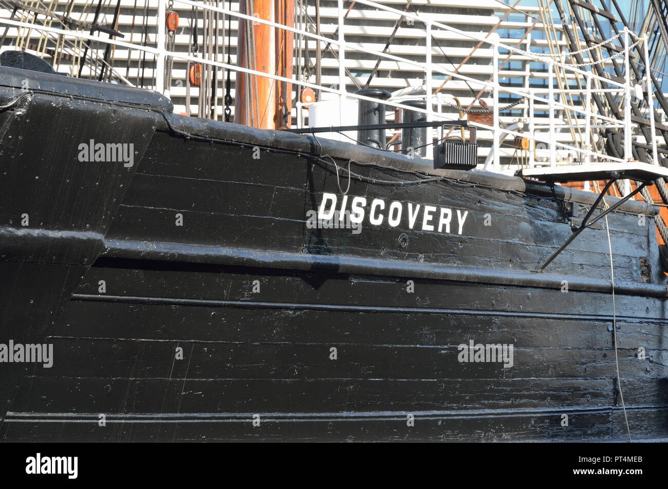 RRS Discovery, Dundee, Angus, Schottland, UK, United Kingdom, Europa. Stockfoto