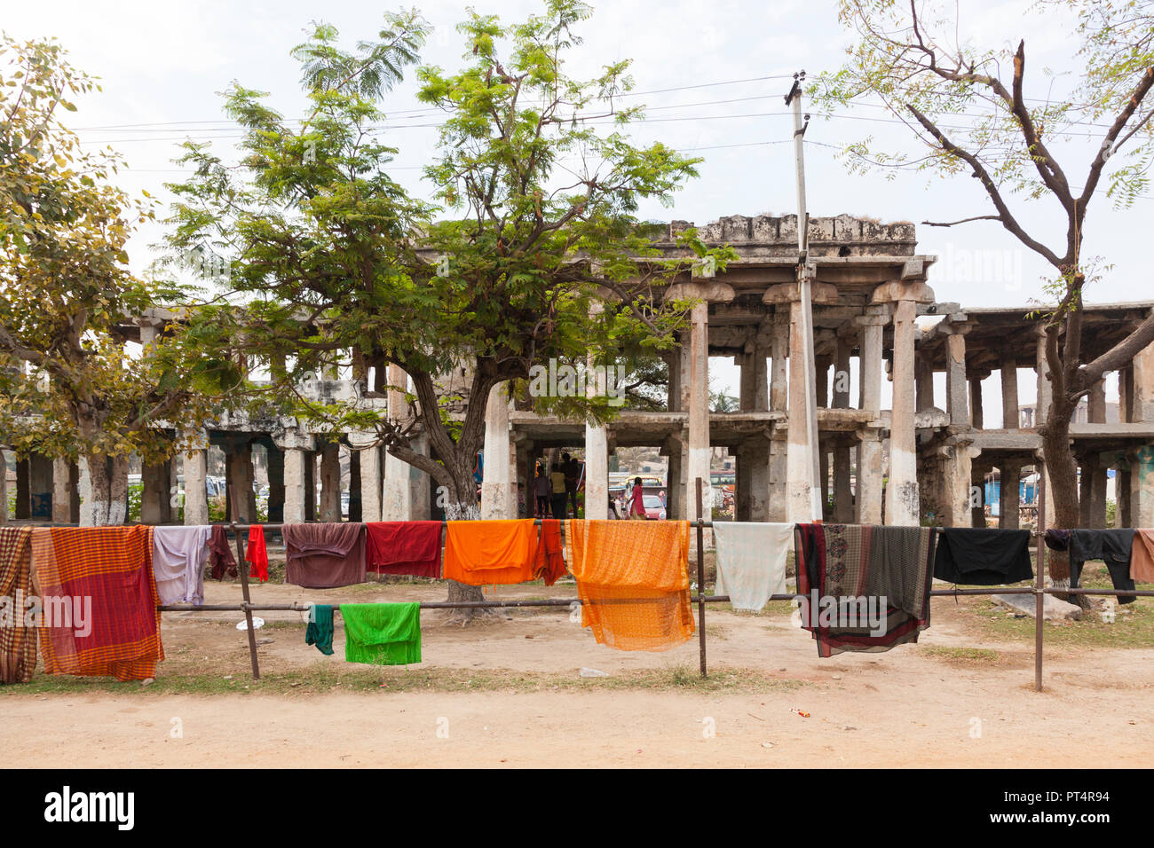 Hampi, Karnataka, Indien Stockfoto