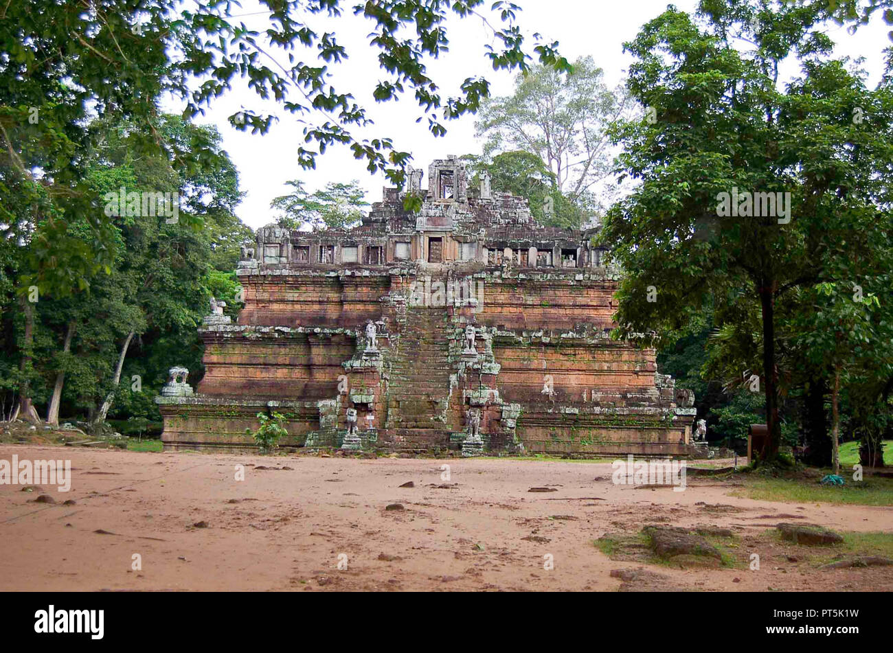 Die Tempel von Angkor Wat in Canbodia Stockfoto