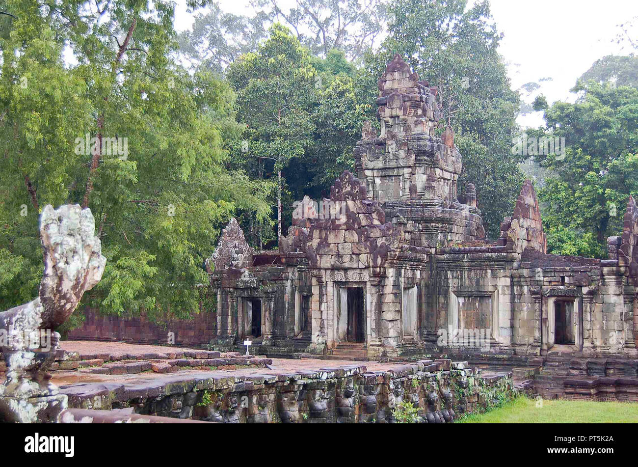 Die Tempel von Angkor Wat in Canbodia Stockfoto