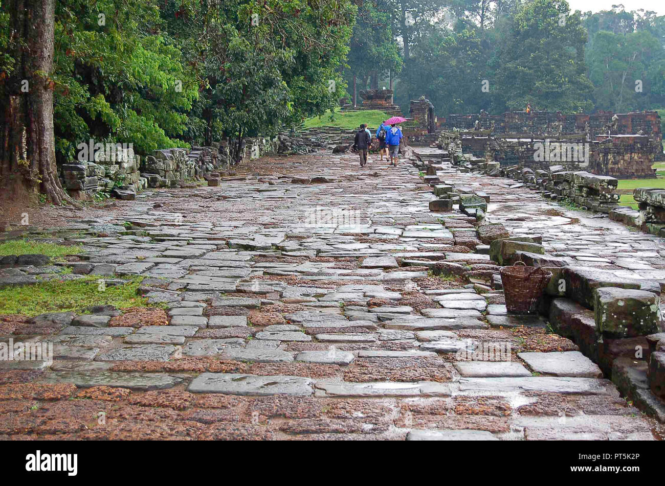 Die Tempel von Angkor Wat in Canbodia Stockfoto