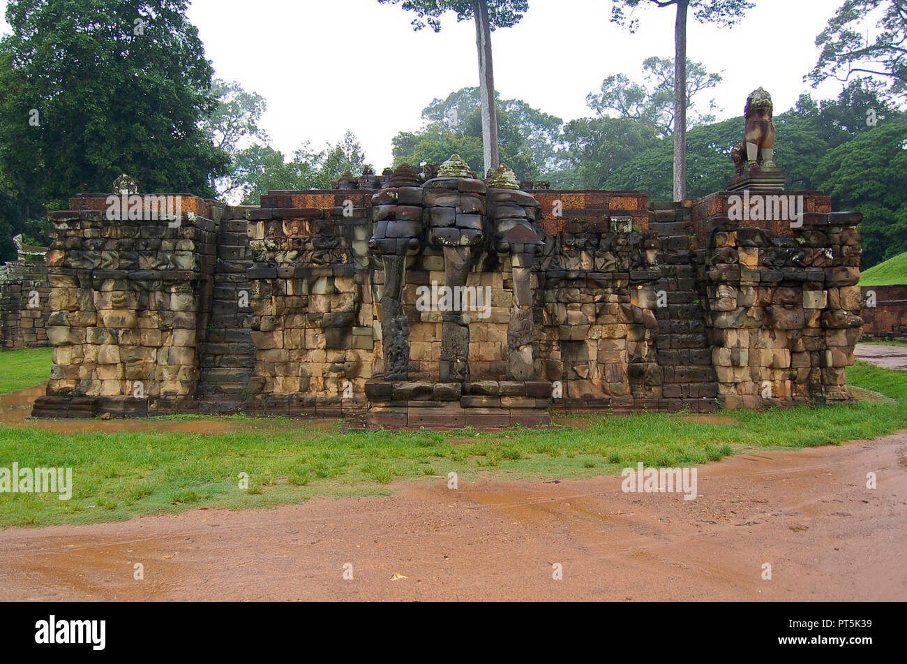 Die Tempel von Angkor Wat in Canbodia Stockfoto