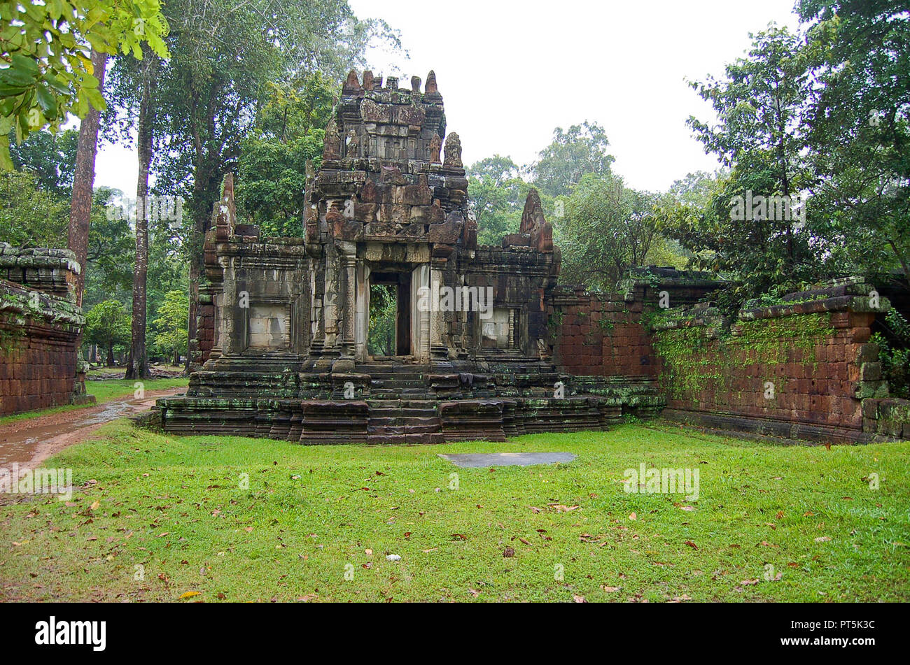 Die Tempel von Angkor Wat in Canbodia Stockfoto