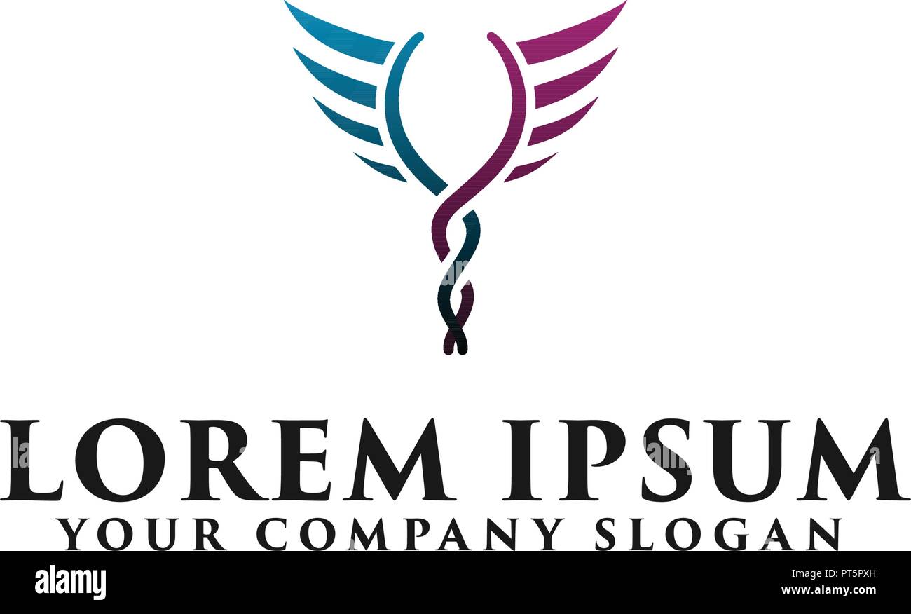 Medizin Apotheke Logo Design Konzept Vorlage Stock Vektor