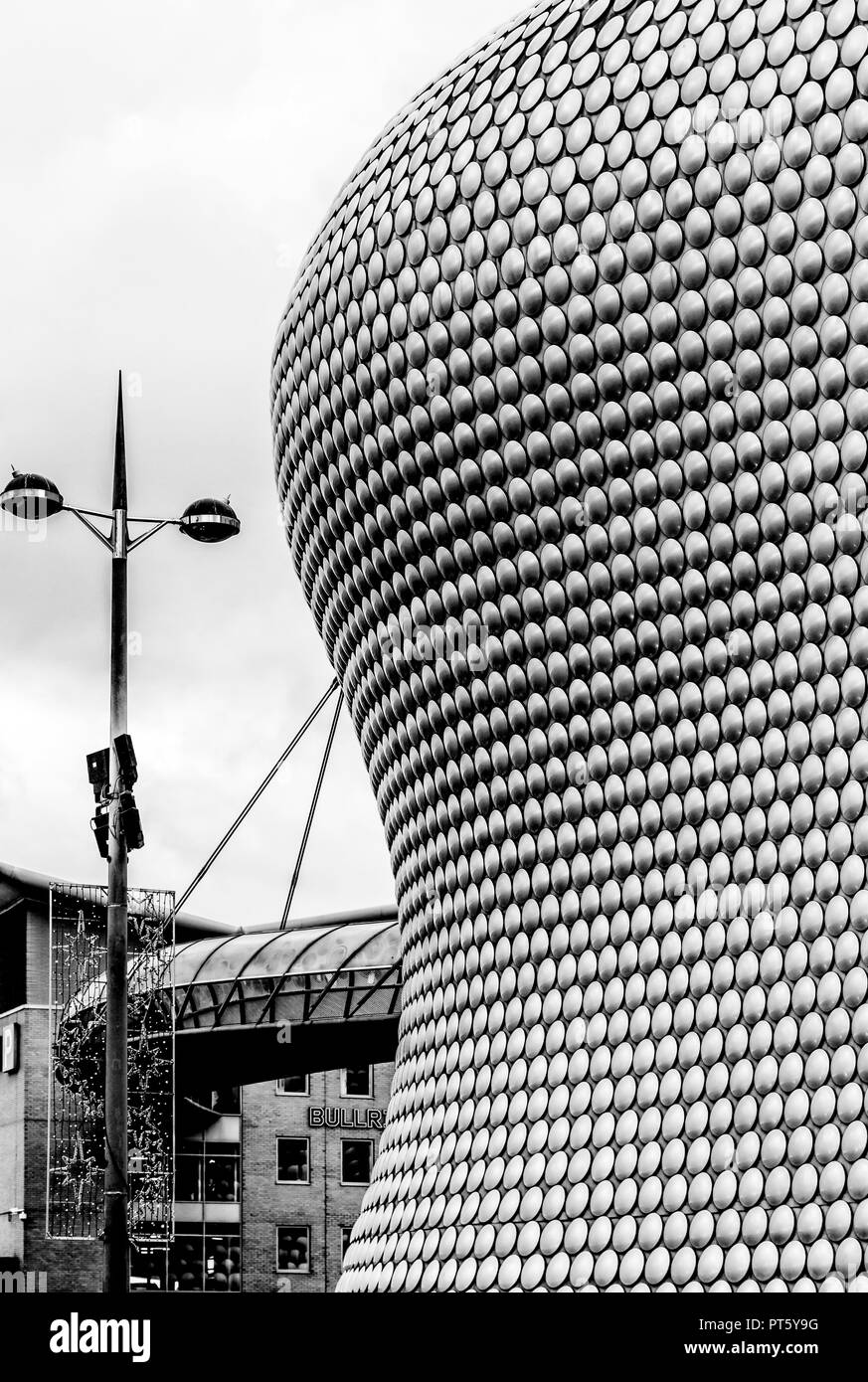 Blick auf den legendären Selfridges in Birmingham, UK. Stockfoto