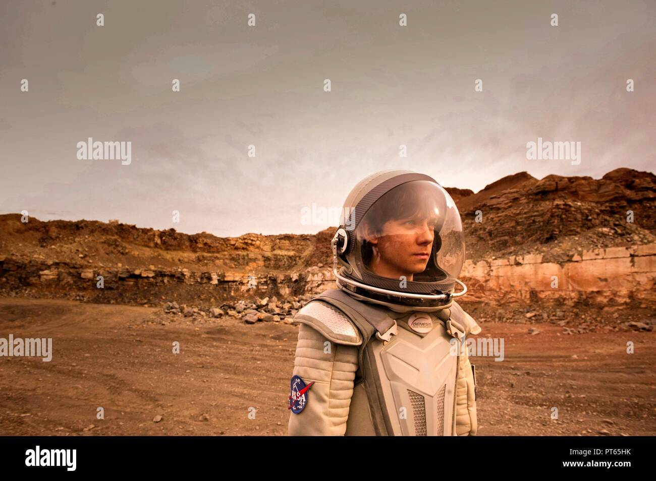 Original Film Titel: DER RAUM ZWISCHEN UNS. Englischer Titel: DER RAUM ZWISCHEN UNS. Jahr: 2017. Regie: PETER CHELSOM. Stars: ASA BUTTERFIELD. Credit: LAMF/STX/Album Stockfoto