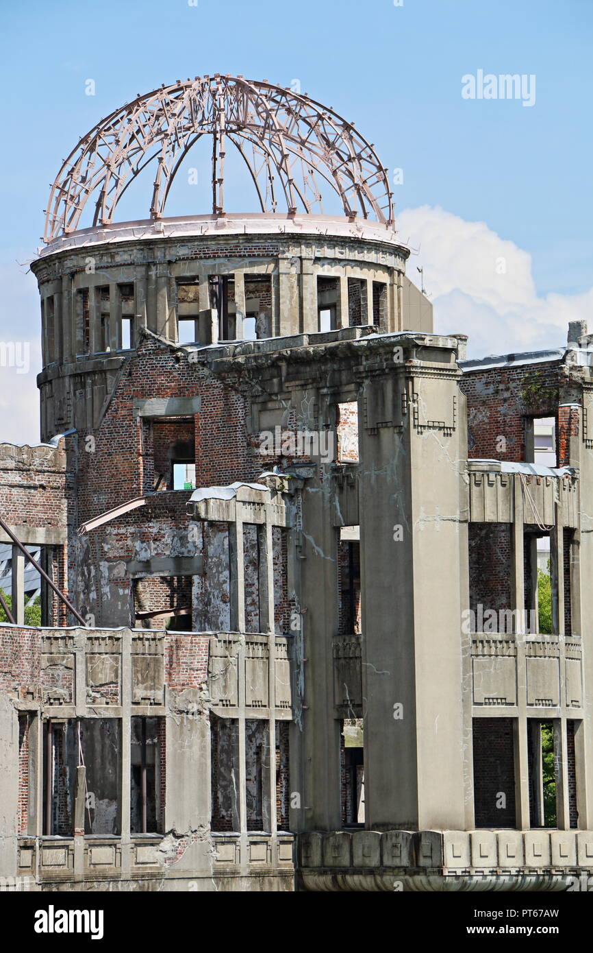 Hiroshima eine Bombe Dome, Hiroshima, Japan Stockfoto