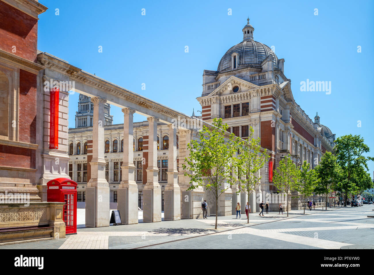 Victoria und Albert Museum in London, Großbritannien Stockfoto