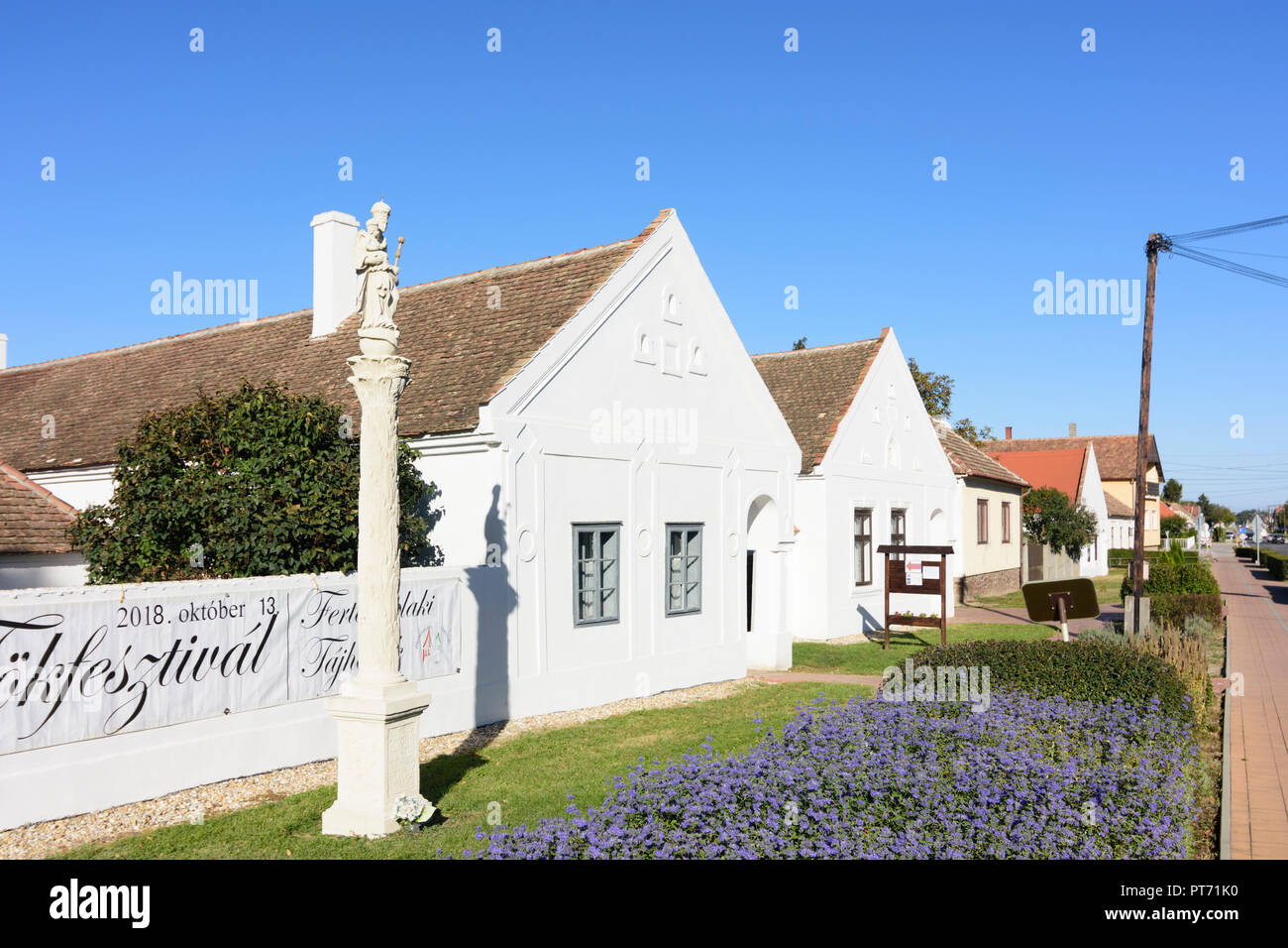 Schlippach Fertoszeplak Am See Folklore Open Air Museum Historische Haus In Neusiedler See Neusiedler See Gyor Moson Sopron Ungarn Stockfotografie Alamy