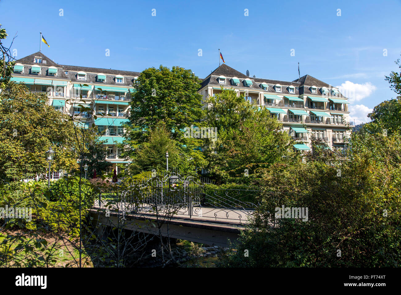 Baden-Baden, im Schwarzwald, Brenners Parkhotel und Spa, Stockfoto