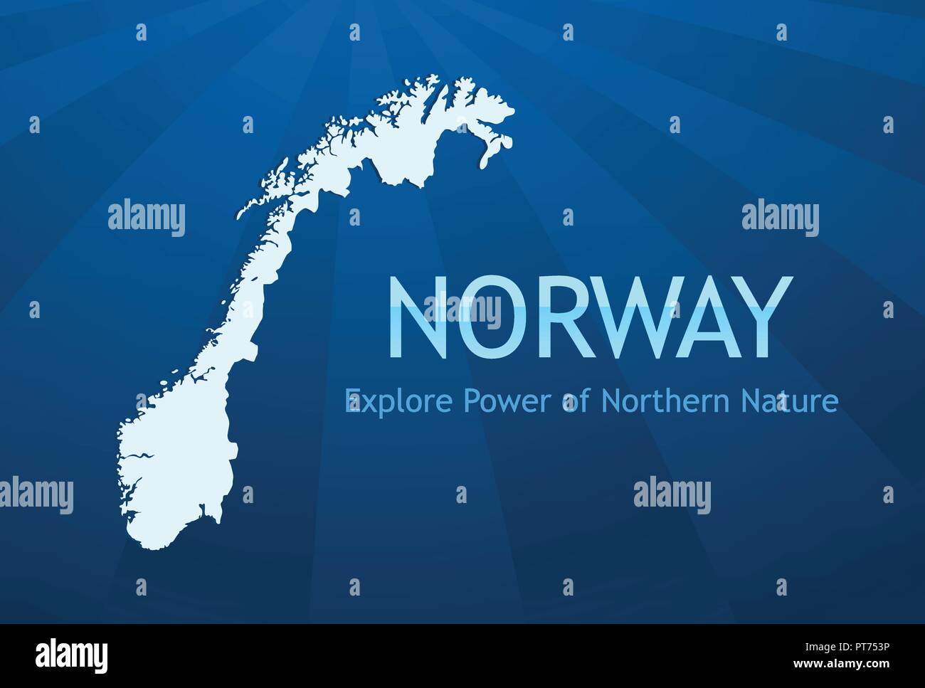 Plakat oder Visitenkarte für die Travel Company Stock Vektor