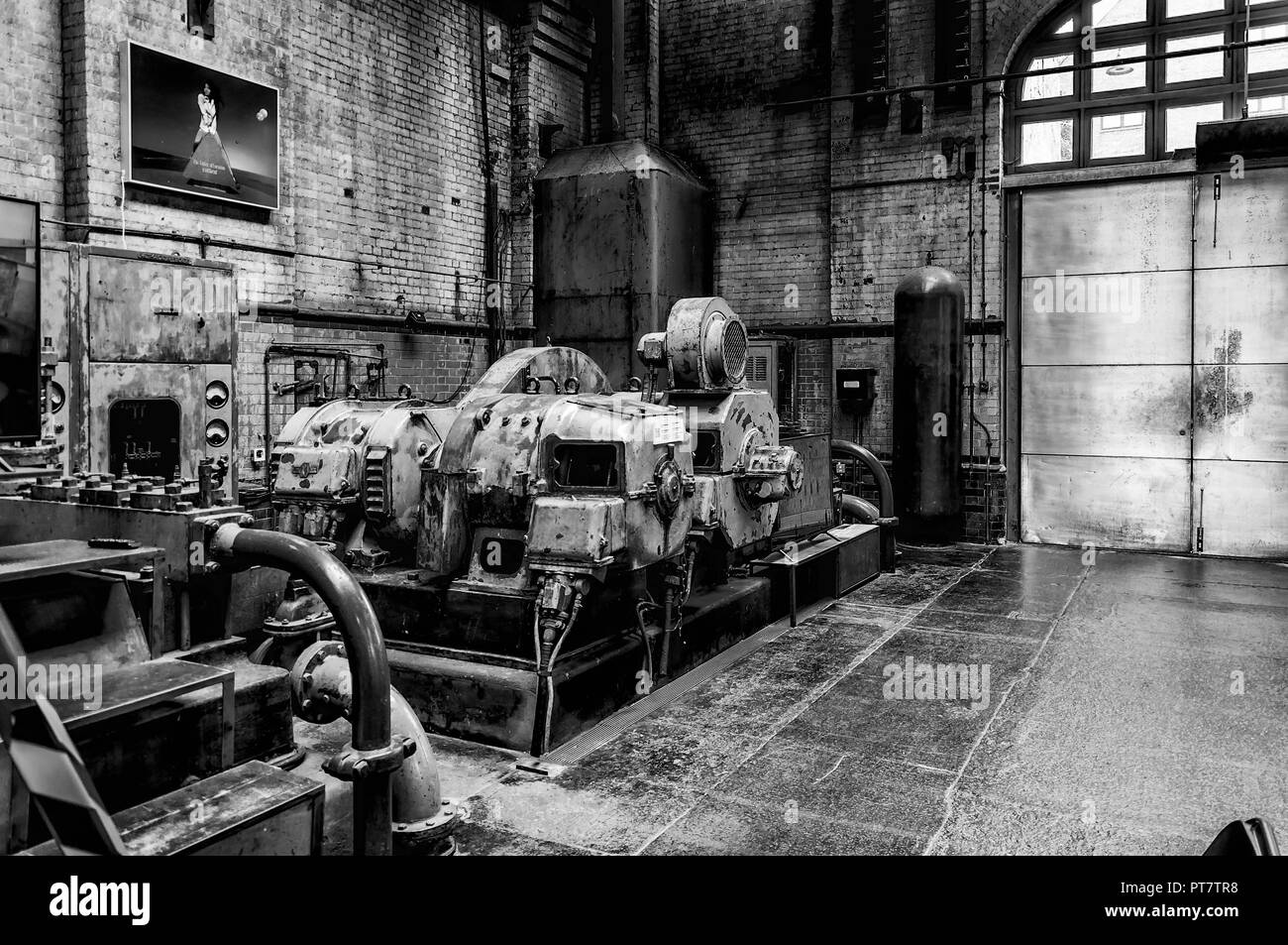 Viktorianische hydraulische Power Station 1890 in Wapping im East End von London erbaut Stockfoto