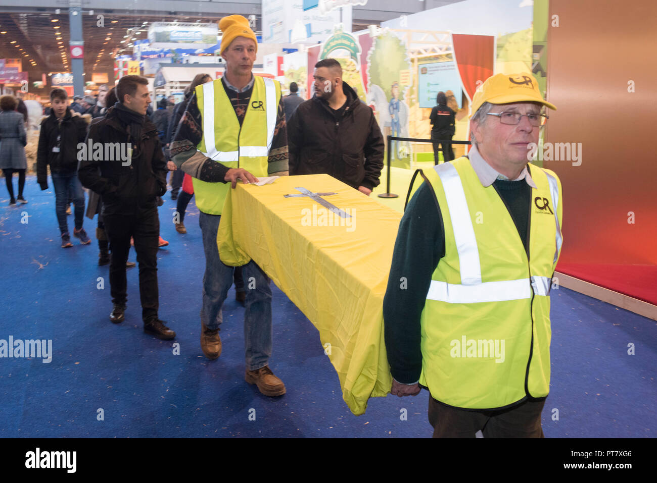 Ambiente Fotografie an der Landwirtschaft 2018 zeigen Stockfoto