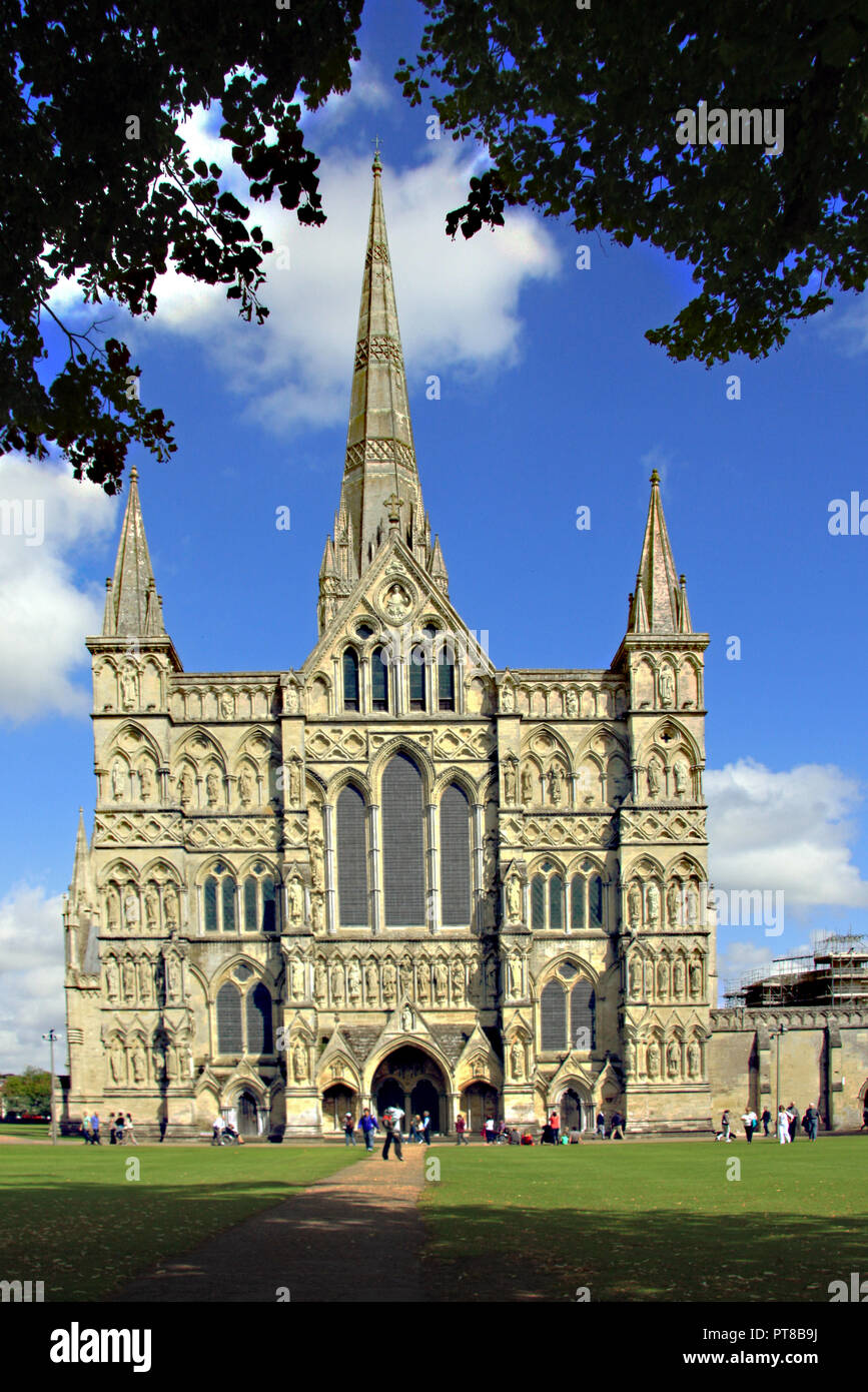 Salisbury Kathedrale Wiltshire England UK Stockfoto