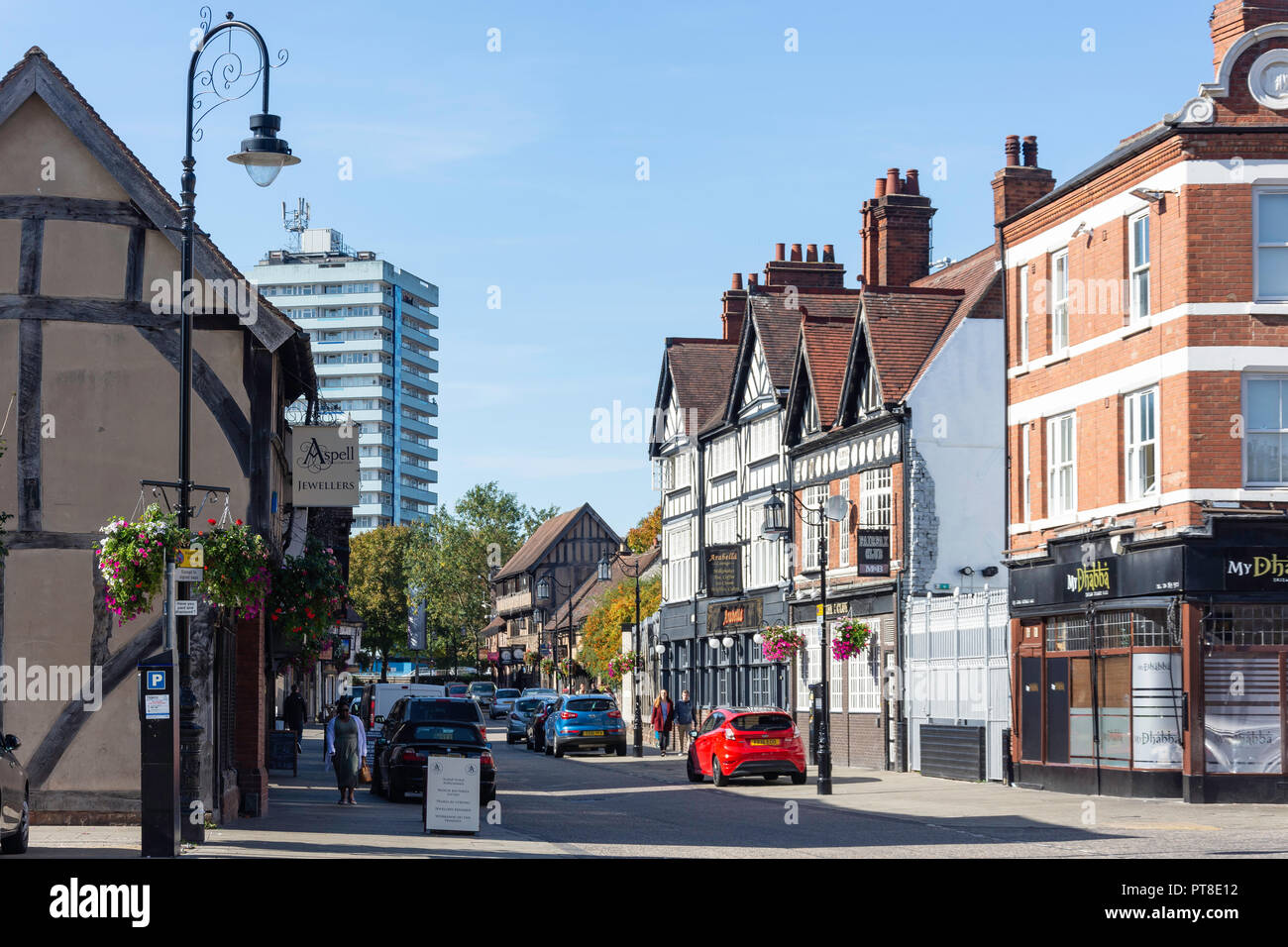 Spon Street, Coventry, West Midlands, England, Vereinigtes Königreich Stockfoto