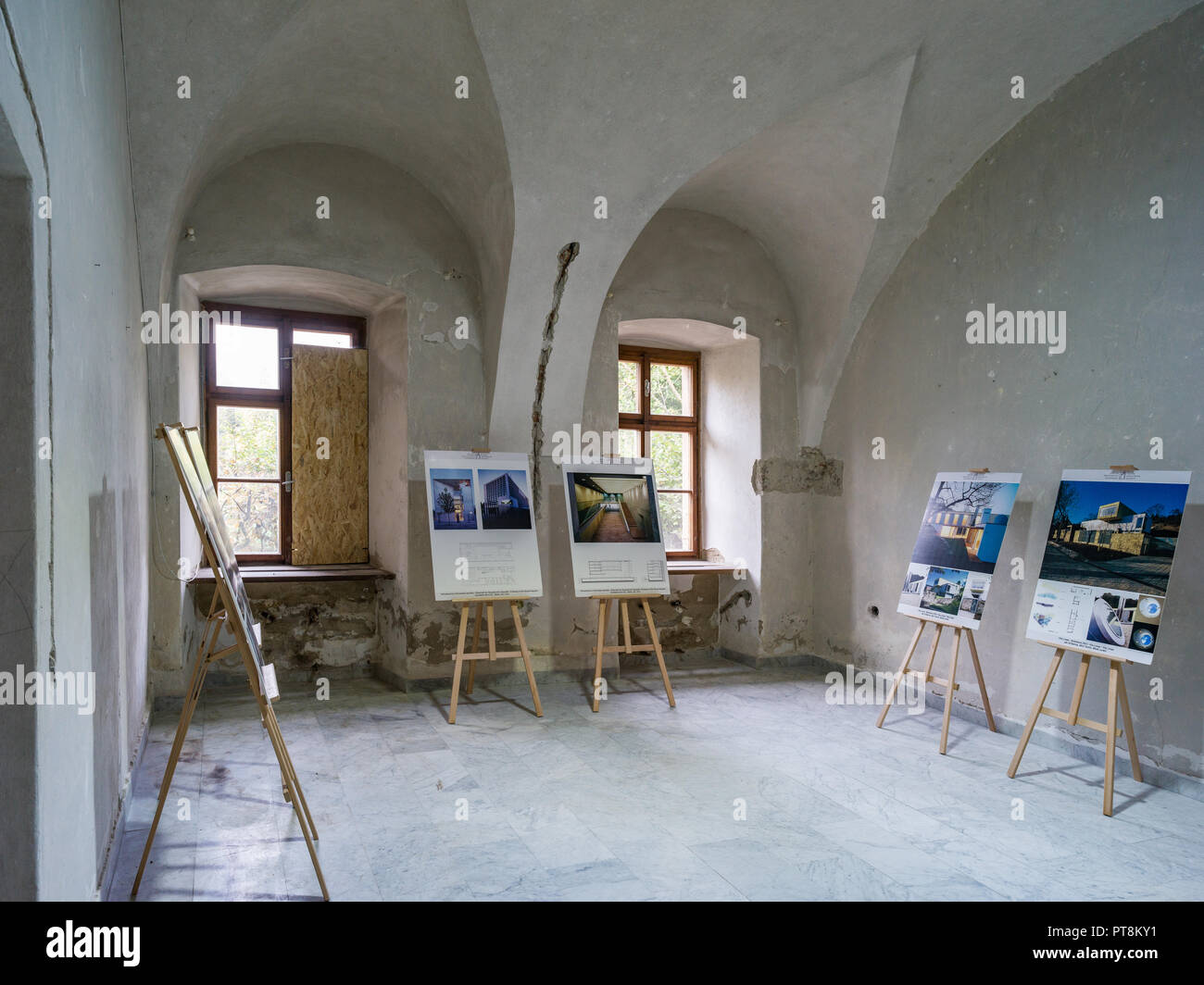 Moravany nad Váhom Manor House Stockfoto