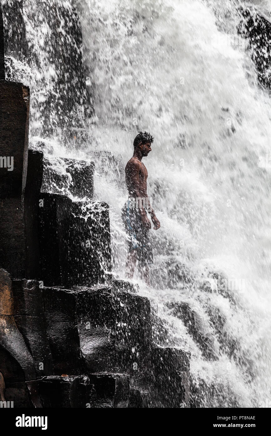 Rochester Falls, Souillac, Mauritius Stockfoto