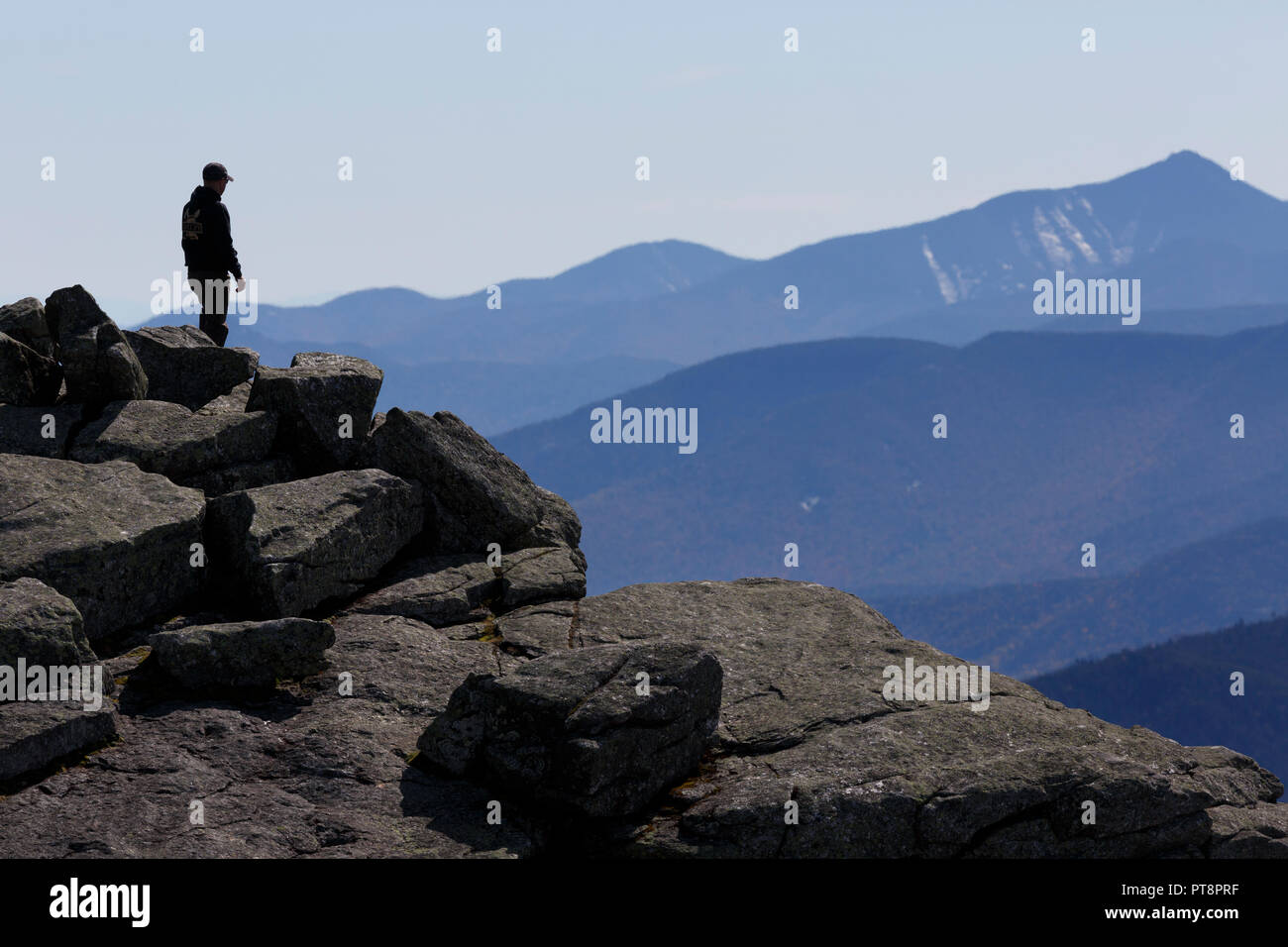 Der Gipfel der Whiteface Mountain, Adirondacks, New York, USA Stockfoto
