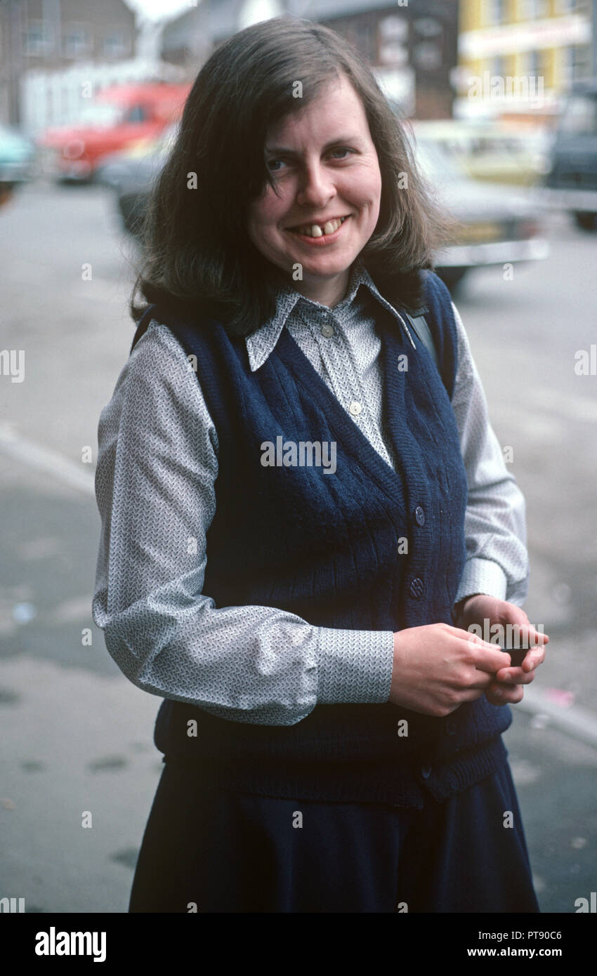 Bernadette Devlin McAliskey, irische Bürgerrechtführerin, Mitglied des britischen Parlaments 1967-1974, Nordirland, 1970er Jahre Stockfoto