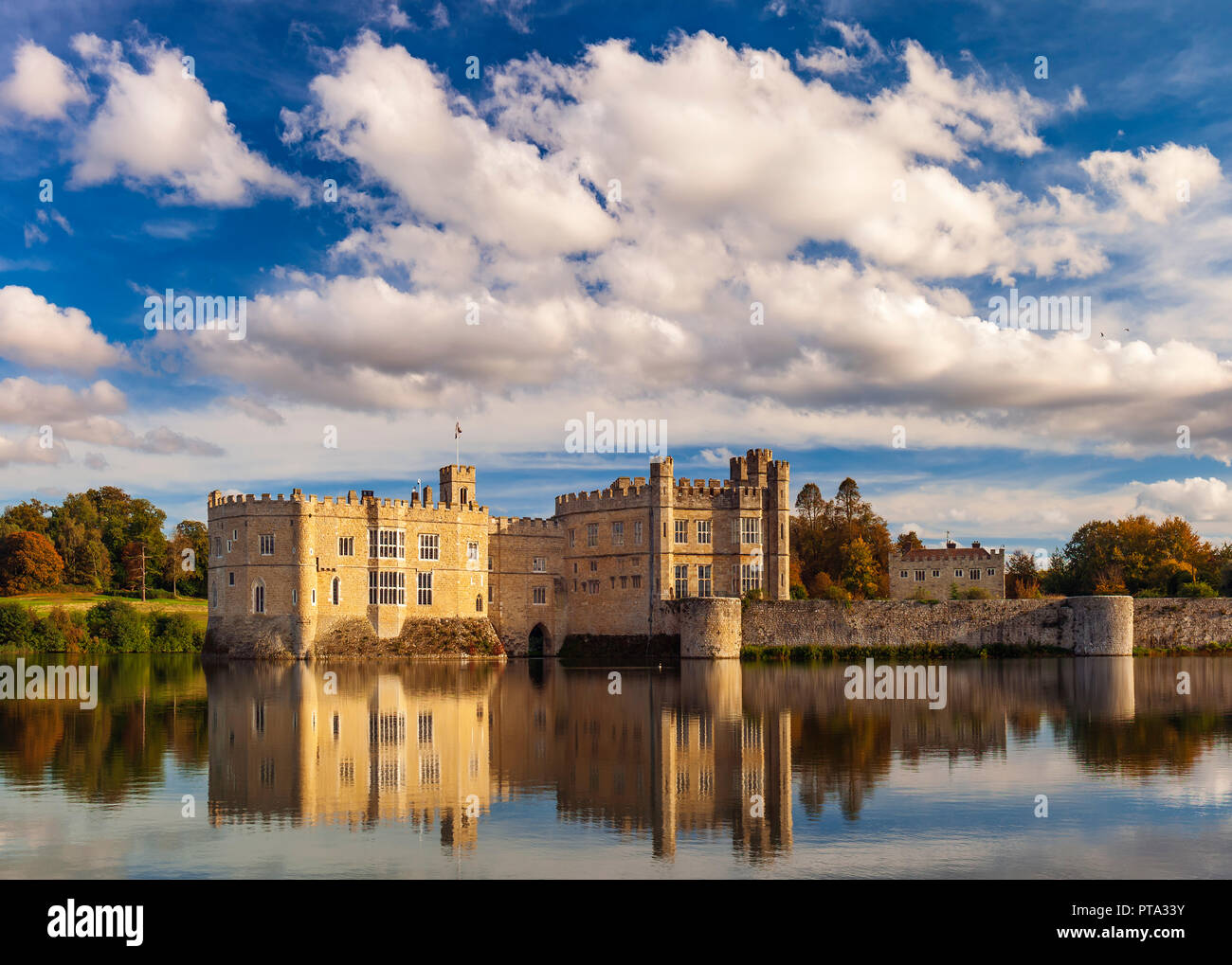 Leeds Castle Kent Stockfoto