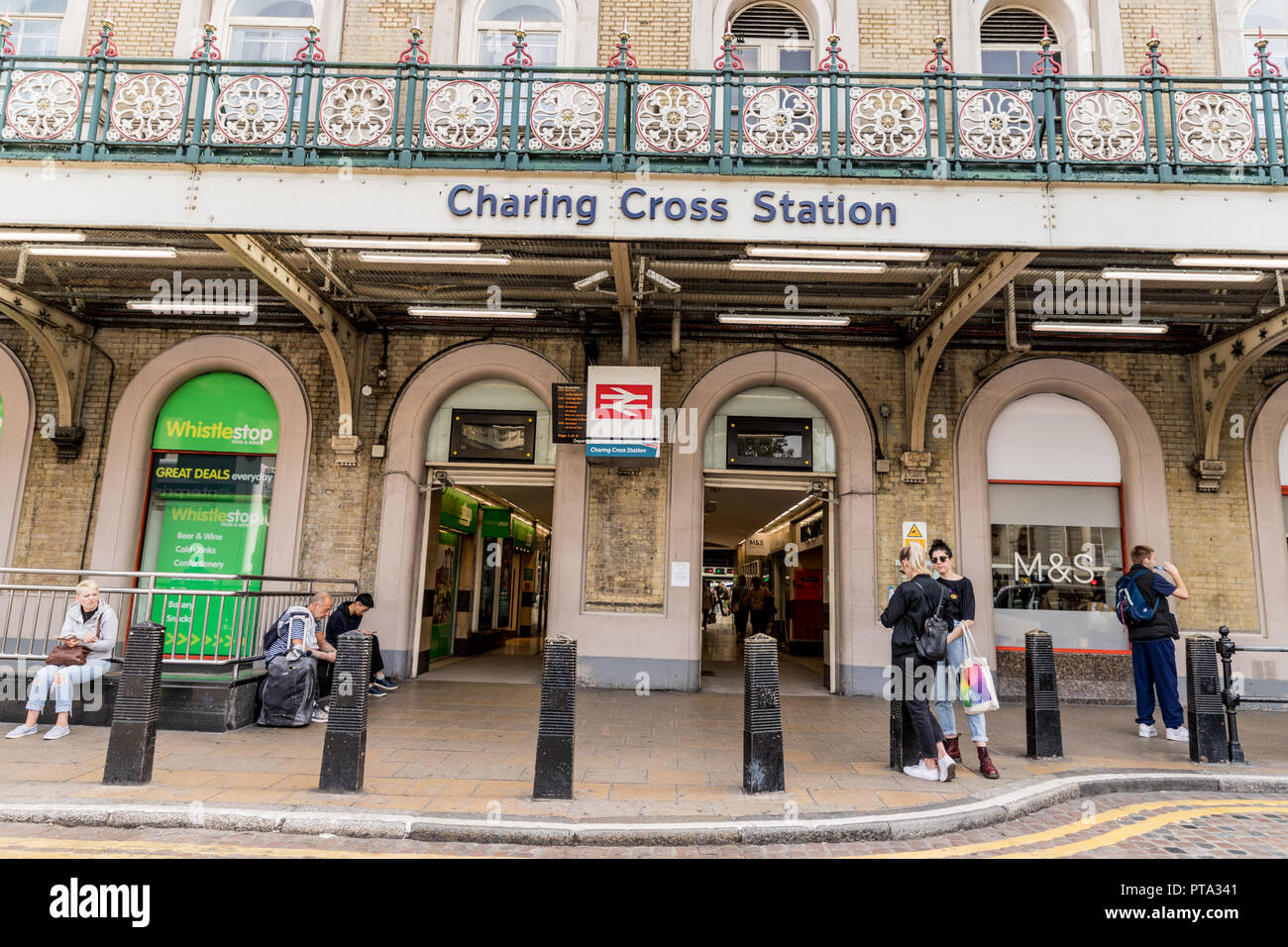 Eine typische Ansicht in London Stockfoto