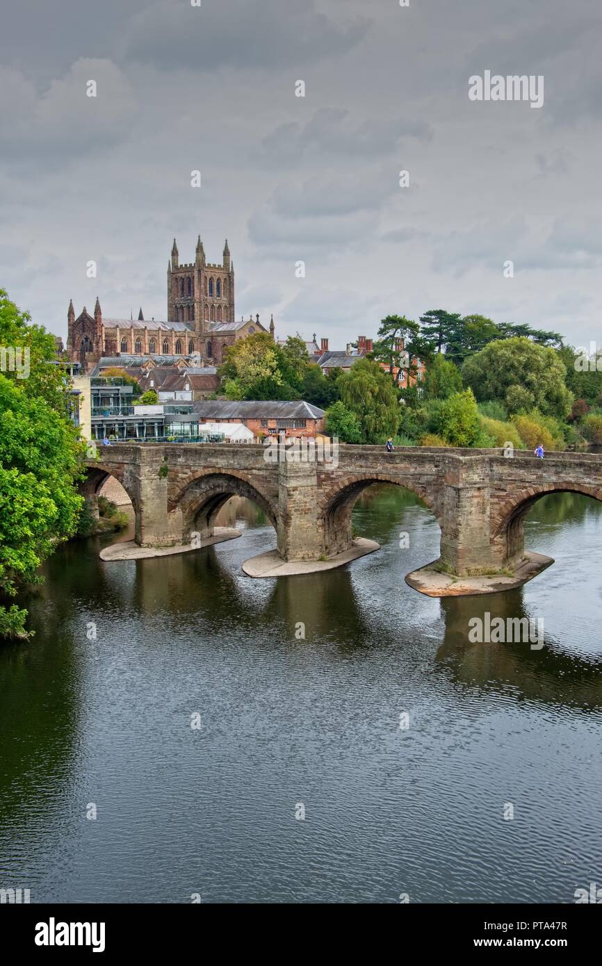 Hereford Cathedral, Hereford, Herefordshire Stockfoto