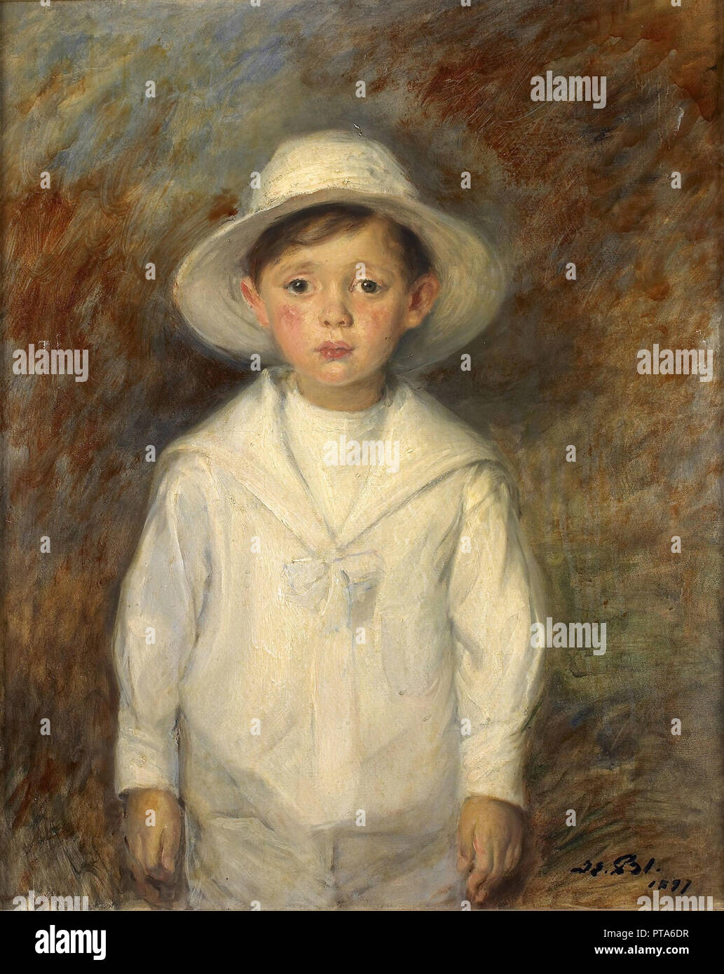 Jean, der Sohn des Malers Paul-César Helleu. Schöpfer: Blanche, Jacques-Émile (1861-1942). Stockfoto