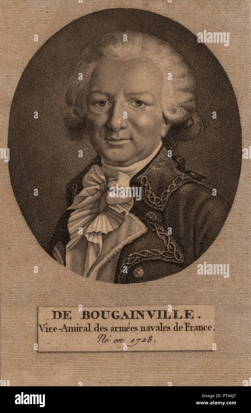 Louis Antoine de Bougainville (1729-1811), 1808. Schöpfer: Anonym. Stockfoto