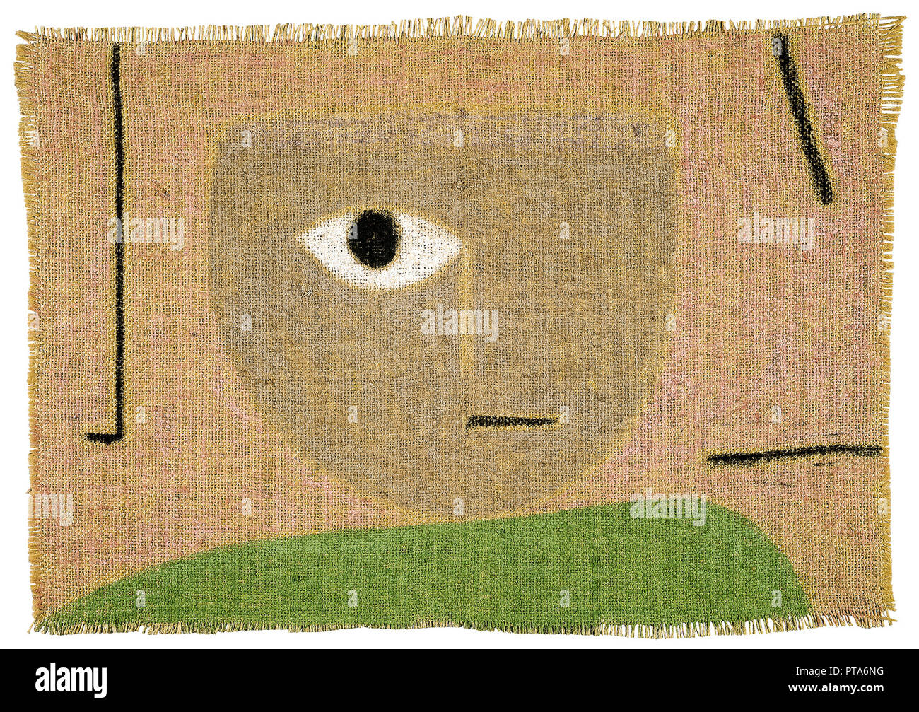 Das Auge, 1938. Schöpfer: Klee, Paul (1879-1940). Stockfoto