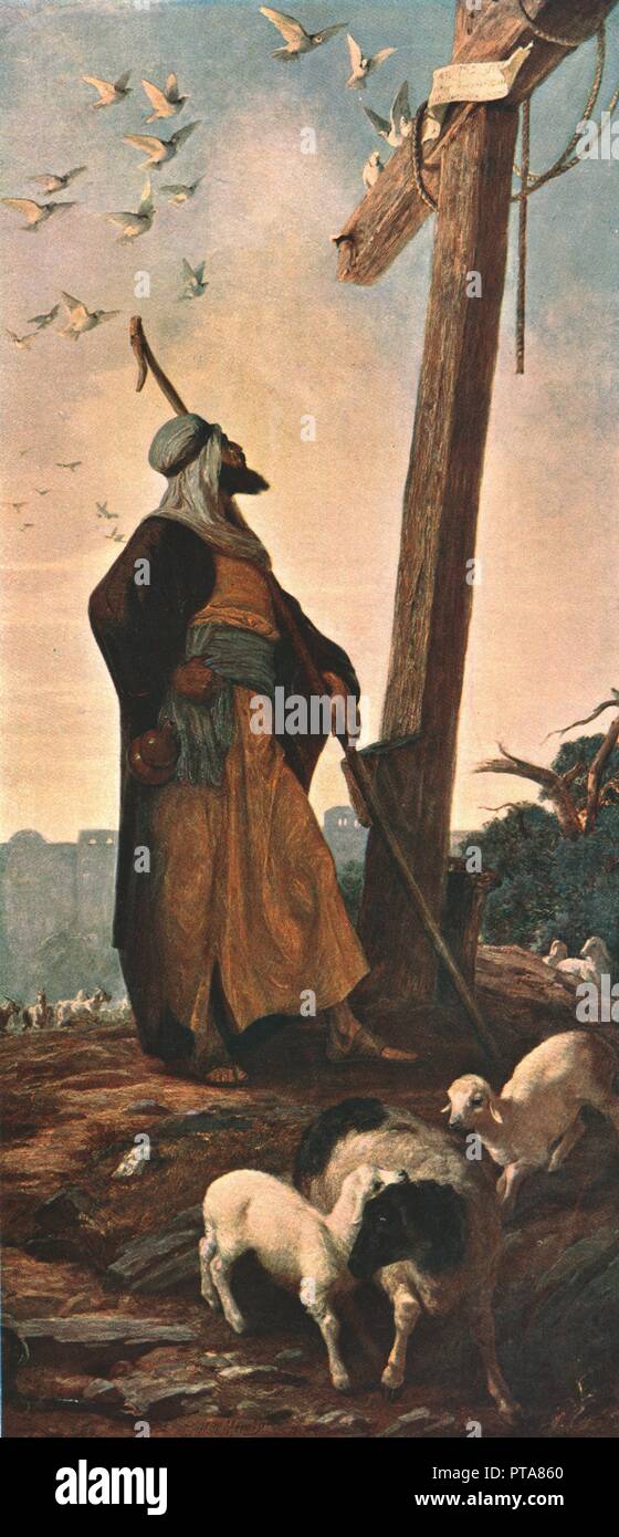 "Die Hirten von Jerusalem', c 1881, c 1902). Schöpfer: Unbekannt. Stockfoto