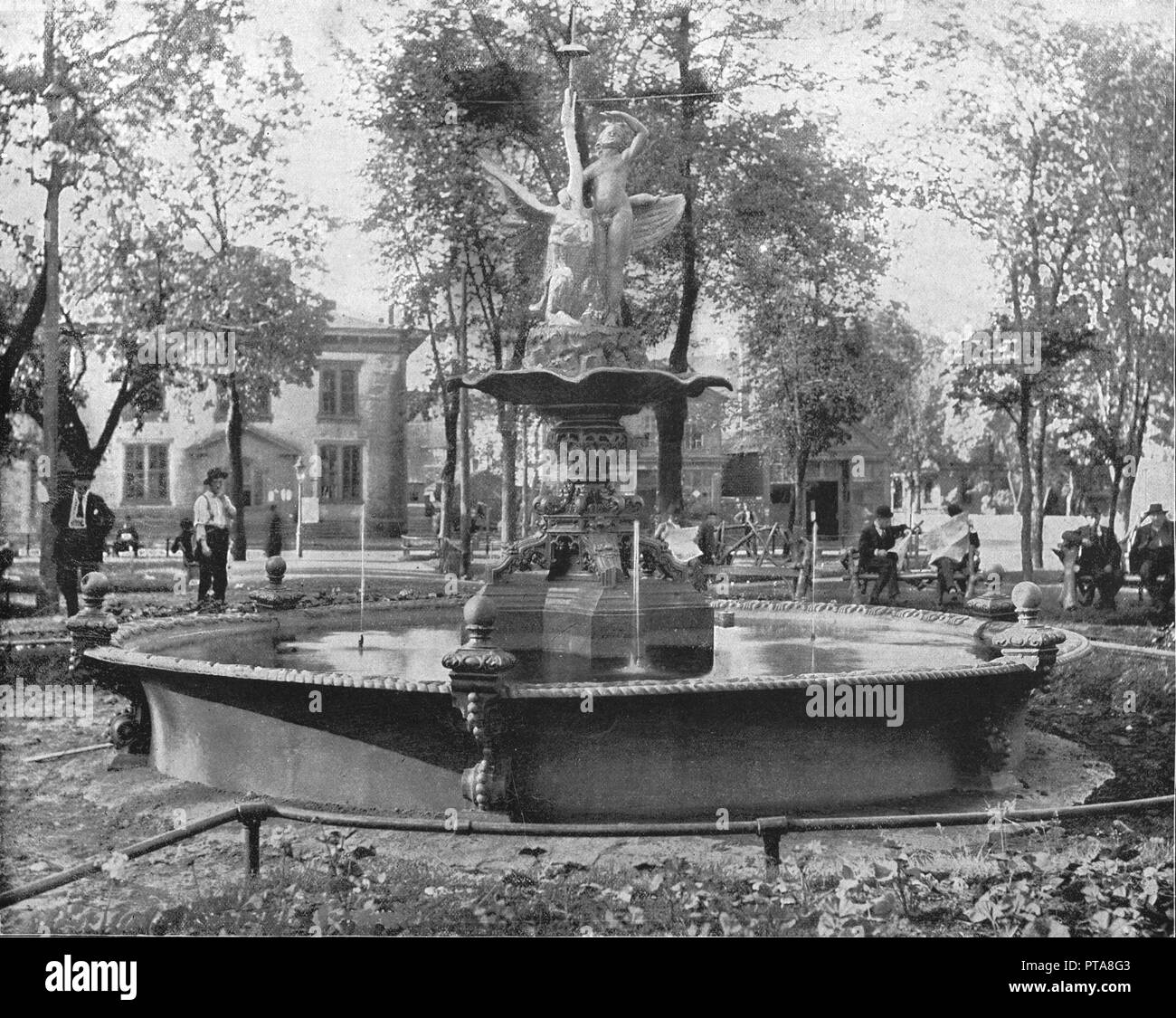 Reis Park, St. Paul, Minnesota, USA, c 1900. Schöpfer: Unbekannt. Stockfoto